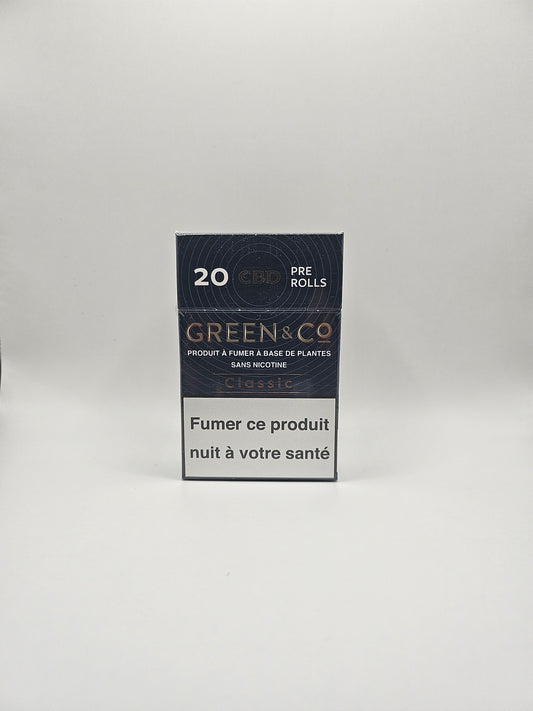 Cigarettes CBD Classic - Green & Co