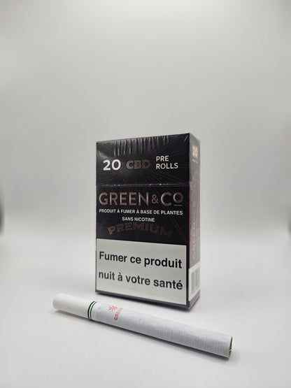 Cigarettes CBD Premium - Green & Co