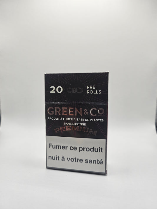 Cigarettes CBD Premium - Green & Co